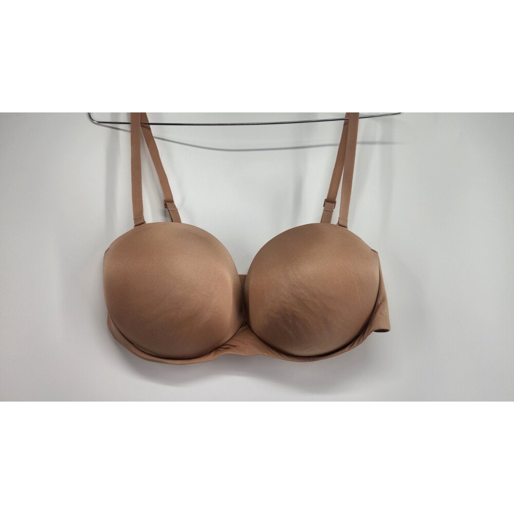 Skims‎ 38C Clay Beige Ultimate Push Up Strapless Bra BA-BAN-9056 NWT